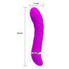 Pretty Love Vibromasseur design Truda 19.5 x 3.5cm - Violet